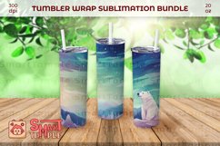 Bear pattern sublimation, Bear wrap pattern, Bear wrap Product Image 1