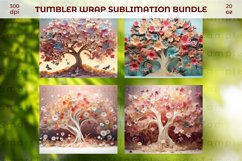 Tree of life 20oz tumbler, Tree of life wraps for tumblers Product Image 5