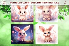 Bunny pattern sublimation, Bunny wrap pattern, Bunny wrap Product Image 5