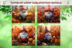 Gnomes pattern sublimation, Gnomes tumbler wrap, Gnomes wrap Product Image 5
