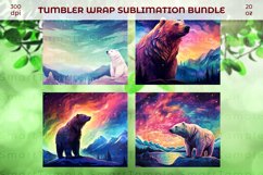 Bear pattern sublimation, Bear wrap pattern, Bear wrap Product Image 5