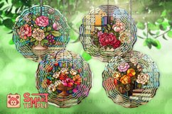 Books wind spinner sublimation, 3d books,Stained glass books Product Image 1
