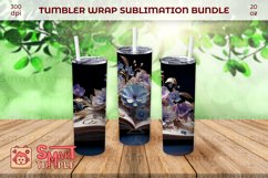 Books pattern sublimation, Books wrap pattern, Books tumbler Product Image 1