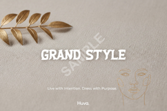Huva - Modern Minimalist Sans Serif Typeface Product Image 3