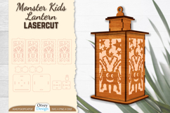 Monster Kids Lantern Lasercut Product Image 1