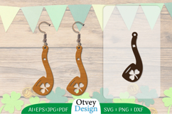 St Patrick&#039;s Day Earrings LaserCut File BUNDLE Product Image 17