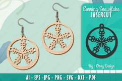 Snowflake 3D Layered Lasercut File Product Image 17