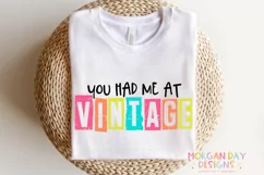 You Had Me at Vintage SVG DXF PNG Cut File Product Image 2