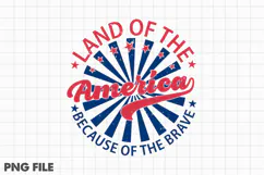 Land of the America Because of the Brave Product Image 2