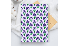 Iris Flower Wedding Invitation | Wedding Invitation Product Image 2
