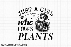 Just A Girl Who Loves Plants Product Image 2