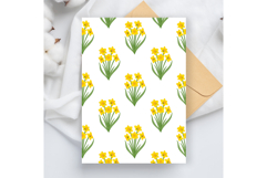 Daffodil Flower Wedding Invitation | Wedding Invitation Product Image 2