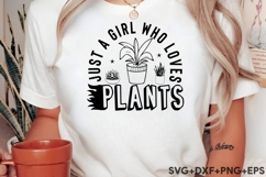 Just A Girl Who Loves Plants Product Image 1