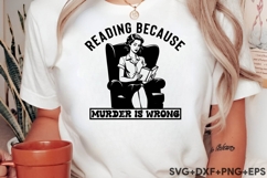 Reading Because Murder Is Wrong Product Image 2