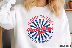 Land of the America Because of the Brave Product Image 3