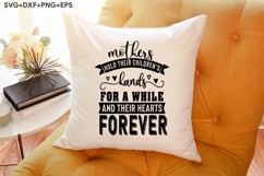 mothers hold their children's hands for a while and their he Product Image 3