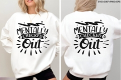 Mentally Checked Out Product Image 1