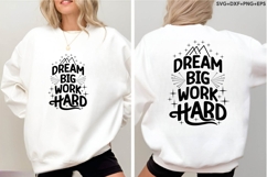 Dream Big Work Hard Product Image 4