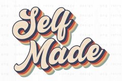 Retro self made PNG Sublimation Product Image 1