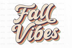 Fall Vibes PNG Sublimation Product Image 2