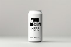 Aluminum can mockup PSD Product Image 1