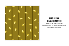 Pickle Seamless Pattern | Cucumber Pattern | Digital Paper Product Image 2