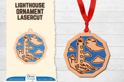 Lighthouse Ornament Lasercut BUNDLES Product Image 3