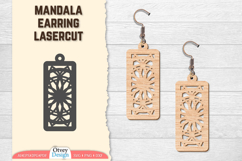 Mandala Earring Lasercut BUNDLES Product Image 3