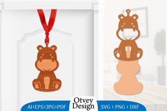 Animals Ornament Layered Lasercut Product Image 1
