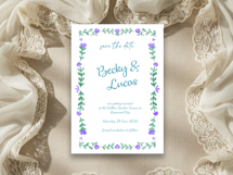 Floral Border Clipart Bundle 10 Hand Drawn Botanical Frames, Product Image 4