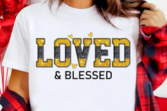 Loved Sublimation PNG - Valentine PNG T Shirt PNG Product Image 3