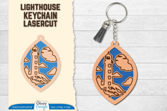 Lighthouse Keychain Lasercut | Ornament Lasercut BUNDLES Product Image 3