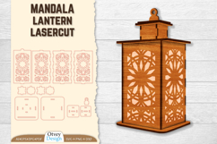 Mandala Lantern Lasercut BUNDLES Product Image 3