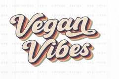 Vegan vibes PNG Sublimation Product Image 2