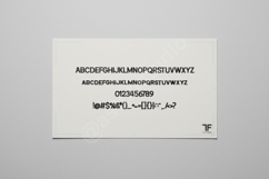 Gafufa - Modern Geometric Sans Serif Typeface Product Image 3