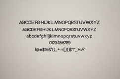 Duzu - Modern Geometric Sans Serif Typeface Product Image 12