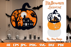 Halloween Pumpkins Lasercut File BUNDLES Product Image 3