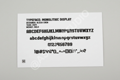 Geqeyu - Modern Minimalist Sans Serif Typeface Product Image 2