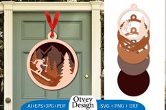 Sky Ornament Layered Lasercut Product Image 1