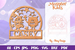 Monsters Kids Name Sign Lasercut BUNDLES Product Image 3