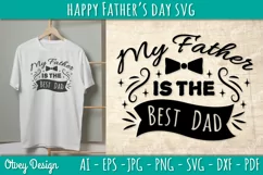 Happy Father's Day SVG | Happy Father's Day Cricut File Product Image 3
