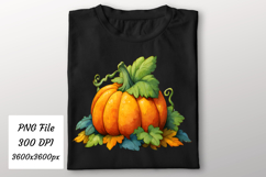 Pumpkin Fall Leaves Png | Fall Png Product Image 2