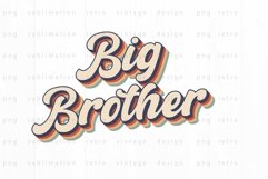 Retro Big Brother PNG Sublimation Product Image 1