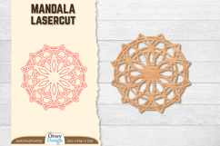 Mandala Round Lasercut BUNDLES Product Image 3