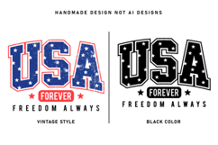 4th of July Patriotic SVG | USA Flag Design File Product Image 2
