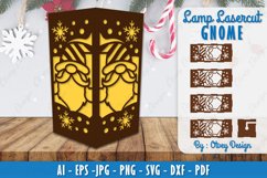 Christmas Gnome Lamp Lasercut Product Image 1