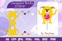 Monster Kids Lollipop Holders | Halloween Lollipop Product Image 1