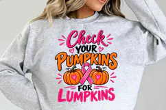 Breast Cancer Pumpkin PNG, Breast Cancer Sublimation Product Image 3