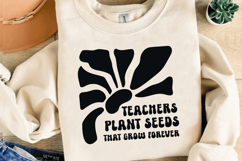 Teachers Plant Seeds SVG | Boho Floral SVG Designs Product Image 2