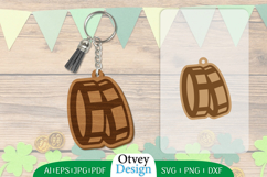 Keychain St Patrick&#039;s Day Lasercut BUNDLES Product Image 3